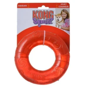 KONG Squeezz Ring Dog Toys
