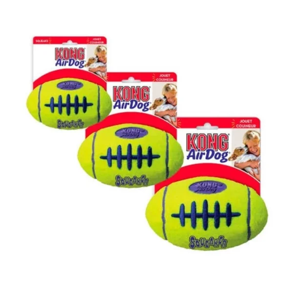 KONG AirDog Squeaker Football - Gambar 2